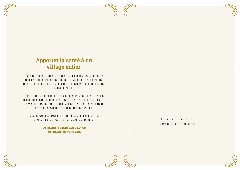Le certificat imprimé