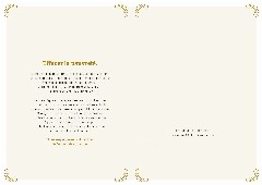 Le certificat imprimé
