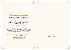 Le certificat imprimé