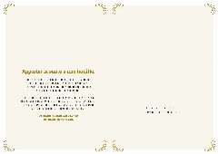 Le certificat imprimé