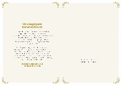 Le certificat imprimé