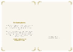 Le certificat imprimé