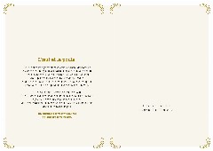 Le certificat imprimé