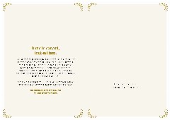 Le certificat imprimé