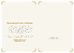 Le certificat imprimé