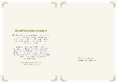 Le certificat imprimé