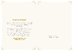 Le certificat imprimé