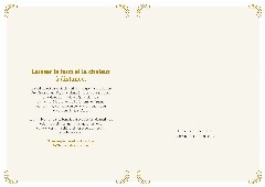 Le certificat imprimé