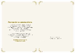 Le certificat imprimé