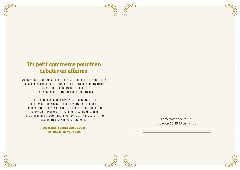 Le certificat imprimé