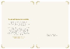 Le certificat imprimé