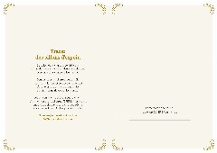 Le certificat imprimé