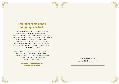 Le certificat imprimé